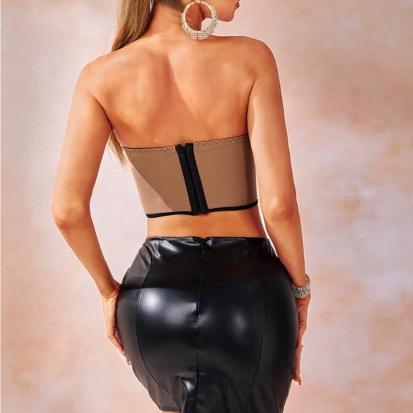Luxe sexy bustier bralette crop top - Picture 3 of 7